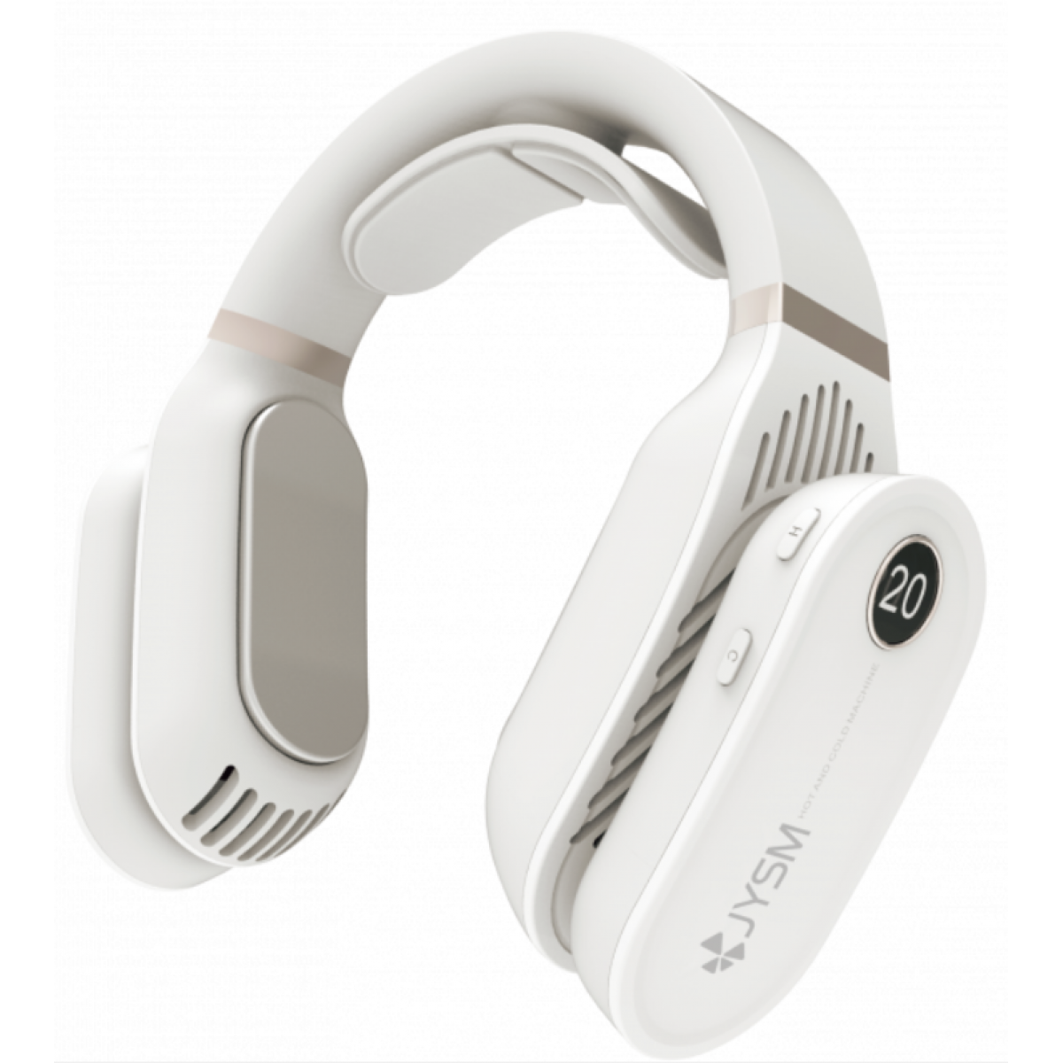 JYSM Ultra NC200-WH 無線頸部冷熱器 (白色) - 2秒降溫5秒暖頸，6檔溫度調節